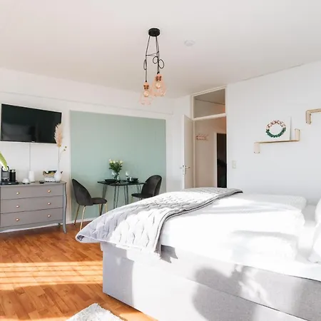 Great View I 26 Floor I Netflix And Boxspringbed 公寓 奥格斯堡