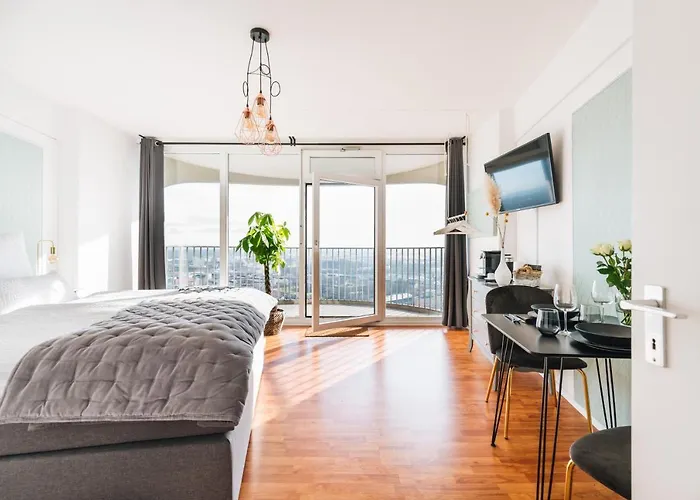 Great View I 26 Floor I Netflix And Boxspringbed Appartement